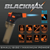 Black Max Torch Lighter - 16 Pieces Per Retail Ready Display 24920 SMOKEZILLA