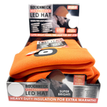 Roughneck LED Orange Hat 6 Pieces Per Retail Ready Display 25001 ROUGHNECK