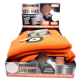Roughneck LED Orange Hat 6 Pieces Per Retail Ready Display 25001 ROUGHNECK