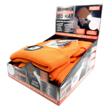 Roughneck LED Orange Hat 6 Pieces Per Retail Ready Display 25001 ROUGHNECK