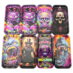 Metal Roll Tray with Storage Box - 8 Pieces Per Retail Ready Display 25021 SMOKEZILLA