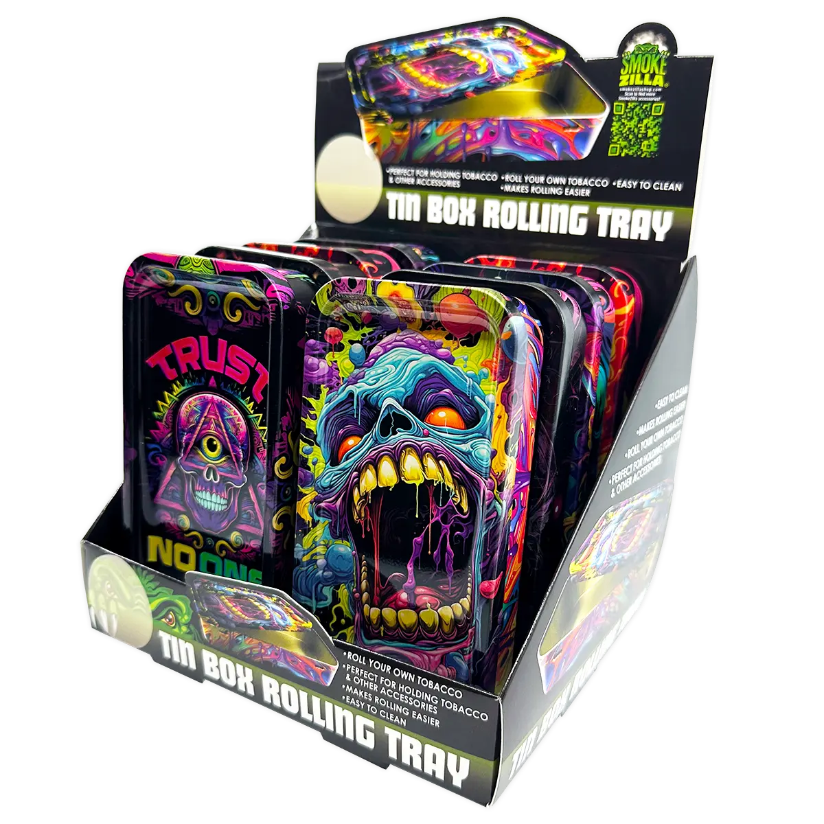 Smokezilla Curated Best Sellers Smoking Accessories Floor Display 88677 NOVELTY INC