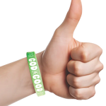 Silicone Wristband God Is Good - 12 Pieces Per Retail Ready Display 25063 KIPP BROTHERS