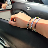 Zodiac 3-Piece Bead Bracelets - 12 Pieces Per Retail Ready Display 25069 NOVELTY INC