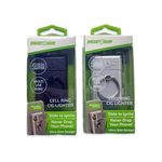 Cell Phone Ring Attachment with USB Coil Lighter - 6 Pieces Per Retail Ready Display 25071 GADGET GEAR