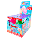 Fun Doh Squish and Squeeze Slow Release Squishy Fun Cube Toy - 12 Pieces Per Retail Ready Display 25082