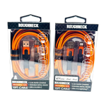 Charging Cable Flat Tape Measure Assortment 10FT 2.4 Amp - 6 Pieces Per Retail Ready Display  25090 ROUGHNECK