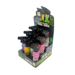 Glow in The Dark Skull Torch Lighter - 12 Pieces Per Retail Ready Display 25093 SMOKEZILLA