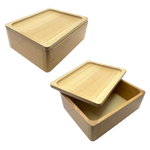 Wood Storage Box with Wood Tray Lid- 6 Pieces Per Retail Ready Display 25100 SMOKEZILLA
