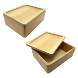 Wood Storage Box with Wood Tray Lid- 6 Pieces Per Retail Ready Display 25100 SMOKEZILLA