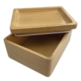 Wood Storage Box with Wood Tray Lid- 6 Pieces Per Retail Ready Display 25100 SMOKEZILLA