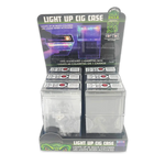 Light-Up Cigarette Case with USB Coil Lighter - 6 Pieces Per Retail Ready Display 25115 SMOKEZILLA