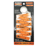 Roughneck Ruler Keychain - 6 Pieces Per Retail Ready Display 25118 ROUGHNECK