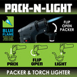 Pack and Light Torch Lighter - 12 Pieces Per Retail Ready Display 25120 SMOKEZILLA