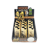 Wood Lighter Case - 12 Pieces Per Retail Ready Display 25137 SMOKEZILLA
