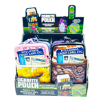 Neoprene Cigarette Pouch with Pocket - 8 Pieces Per Retail Ready Display 25138 SMOKEZILLA