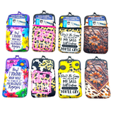 Neoprene Cigarette Pouch with Pocket - 8 Pieces Per Retail Ready Display 25138 SMOKEZILLA