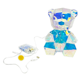 Light-Up Prismatic Bear Keepsake - 1 Piece Per Retail Ready Display 25230 NOVELTY INC