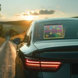 Dry Erase Window Glow Board with Markers - 6 Pieces Per Retail Ready Display 25274 CAR VIBEZ