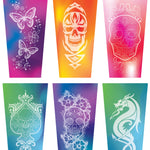 Roughneck Silicone Cup 16oz +Lid 6 Pieces Per Retail Ready Display 25292 ROUGHNECK