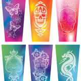 Roughneck Silicone Cup 16oz +Lid 6 Pieces Per Retail Ready Display 25292 ROUGHNECK