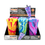 Roughneck Silicone Cup 16oz +Lid 6 Pieces Per Retail Ready Display 25292 ROUGHNECK