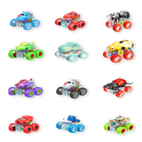 Friction Toy Car Light Up Assortment - 12 Pieces Per Display 25302