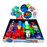 Friction Toy Car Light Up Assortment - 12 Pieces Per Display 25302