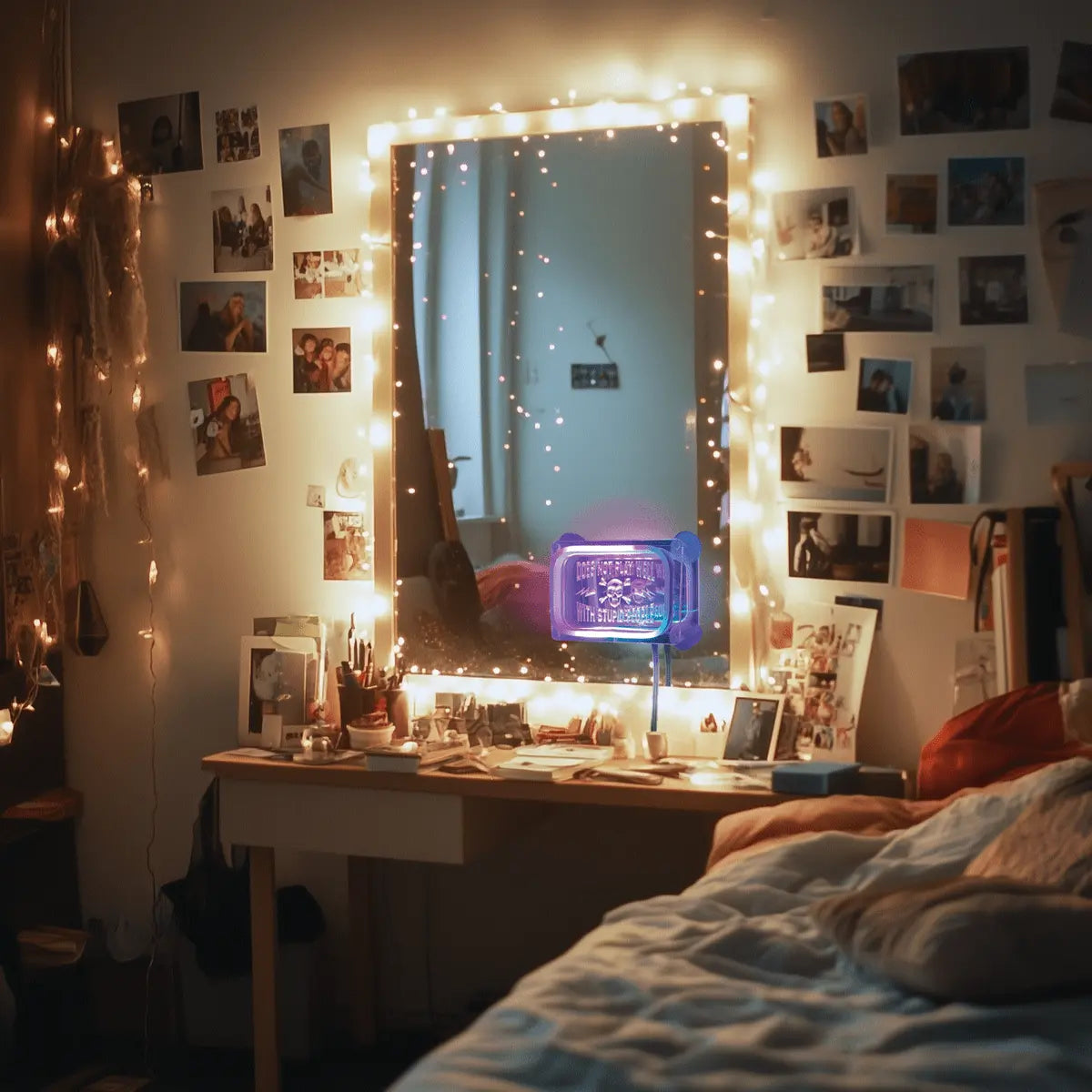 Light-Up Patriotic Parent Suction Cup Mount Car Sign - 6 Pieces Per Retail Ready Display 25319 CAR VIBEZ