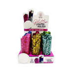 Glitter Lighter Case - 12 Pieces Per Retail Ready Display 25375 SMOKEZILLA