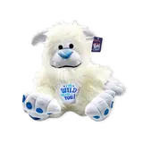 Plush Snow Yeti with Merchandising Hang Strip - 6 Pieces Per Pack 25402 KIPP BROTHERS