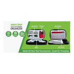 Tech Accessories Organizer Storage Bag - 6 Pieces Per Retail Ready Display 25485 GADGET GEAR