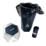 Mini Car Trash Can Accessory - 6 Pieces Per Retail Ready Display 25488 CAR VIBEZ