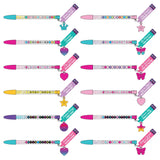 Beaded Inspirational Ink Pen with Charm - 24 Pieces Per Retail Ready Display 25489 NOVELTY INC