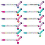 Beaded Inspirational Ink Pen with Charm - 24 Pieces Per Retail Ready Display 25489 NOVELTY INC