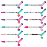 Beaded Inspirational Ink Pen with Charm - 24 Pieces Per Retail Ready Display 25489 NOVELTY INC