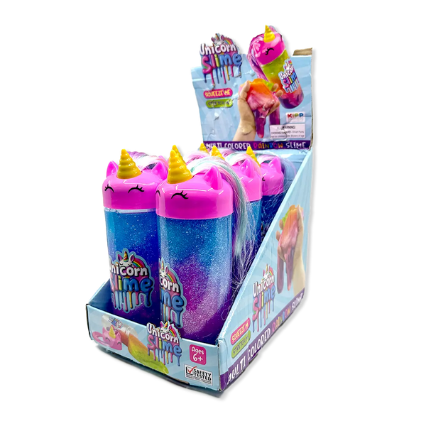 Unicorn Slime - 6 Pieces Per Retail Ready Display 25490 KIPP BROTHERS