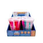 Silicone 8oz Kids Toddler Kiddo Super Cups - 6 Pieces Per Retail Ready Display 25604 ROUGHNECK