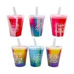 Silicone 8oz Kids Toddler Kiddo Super Cups - 6 Pieces Per Retail Ready Display 25604 ROUGHNECK