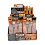 Charging Cable Quick Switch 2 in 1 Multi-Head USB to USB-C 3FT 100W - 6 Pieces Per Retail Ready Display 25695 ROUGHNECK