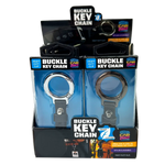 Buckle Key Chain - 6 Pieces Per Retail Ready Display 25767 CAR VIBEZ