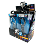 Buckle Key Chain - 6 Pieces Per Retail Ready Display 25767 CAR VIBEZ