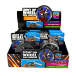 Light-up Coil Lighter Wheel - 6 Pieces Per Retail Ready Display 25771 CAR VIBEZ