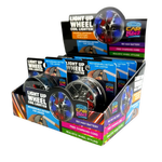 Light-up Coil Lighter Wheel - 6 Pieces Per Retail Ready Display 25771 CAR VIBEZ