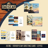 Father's Day Assorted Floor Display - 50 Pieces Per Retail Ready Display 88587 KIPP BROTHERS