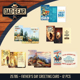 Father's Day Assorted Floor Display - 50 Pieces Per Retail Ready Display 88587 KIPP BROTHERS