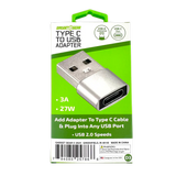 Charging Adapter USB-C to USB Converter - 6 Pieces Per Retail Ready Display 25786 GADGET GEAR