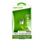 Charging Adapter USB-C to USB Converter - 6 Pieces Per Retail Ready Display 25786 GADGET GEAR