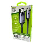 USB-C to HDMI Adapter Cable 6FT 4K Ultra HD 60hz - 6 Pieces Per Retail Ready Display 25788 GADGET GEAR