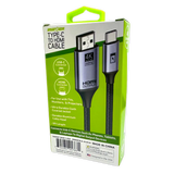 USB-C to HDMI Adapter Cable 6FT 4K Ultra HD 60hz - 6 Pieces Per Retail Ready Display 25788 GADGET GEAR